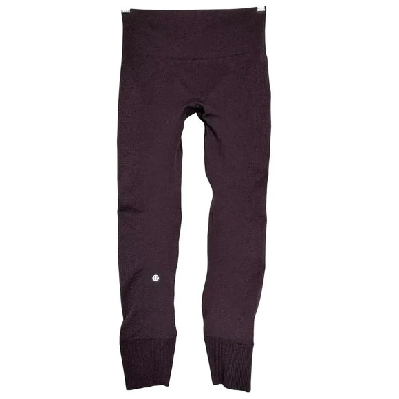 Lululemon Women’s Ebb To Street Seamless Pant Burgandy - Picture 1 of 3